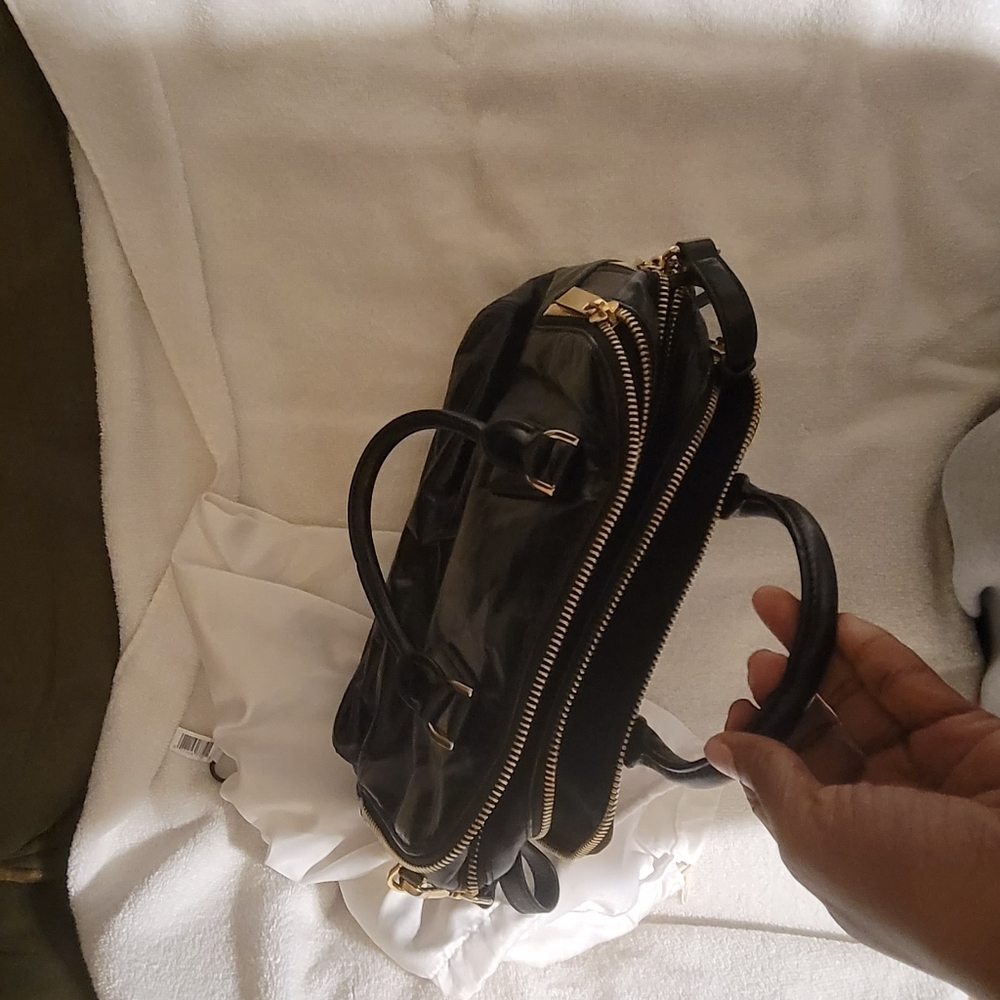 Michael Kors black satchel